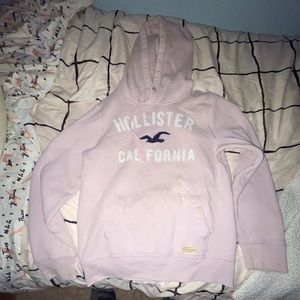 Pink Hollister Hoodie